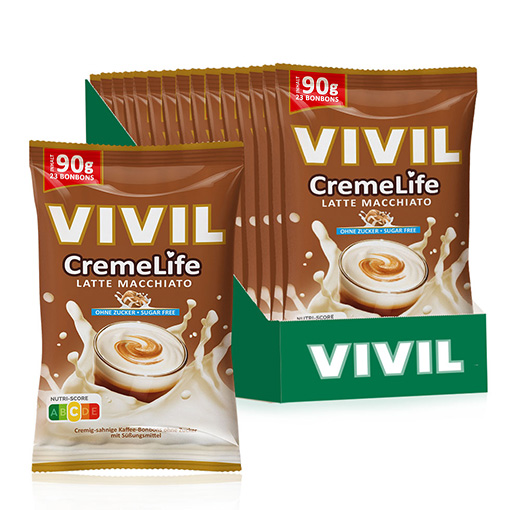 VIVIL Creme Life Latte Macchiato Bonbonverpackung