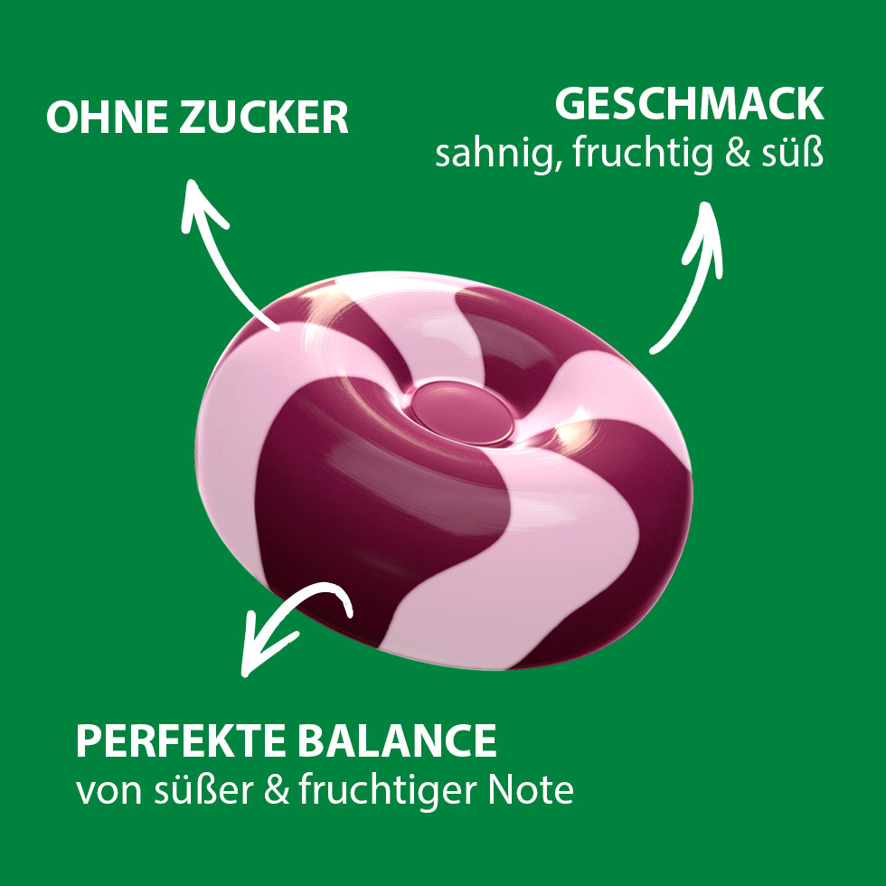 VIVIL Creme Life Kirsche Bonbon gestreift