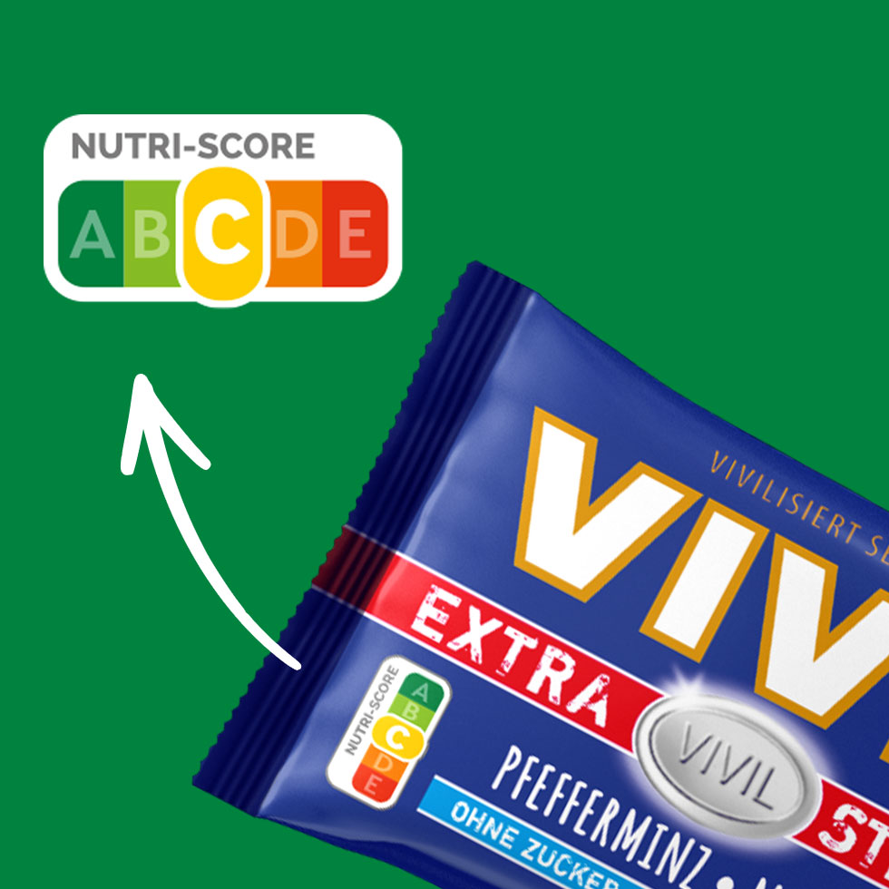 VIVIL Extra Strong Pfefferminz ohne Zucker | 3er Pack