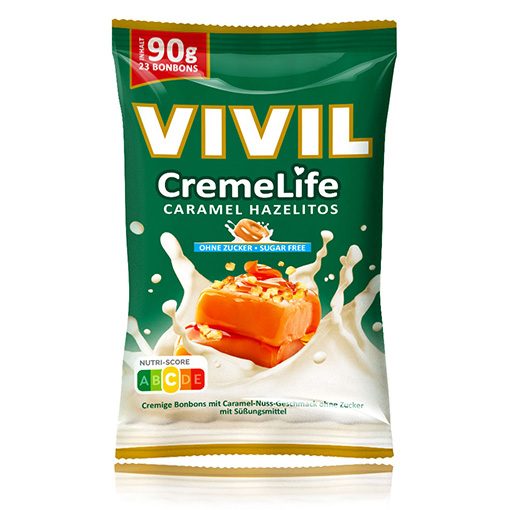 VIVIL Creme Life Hazelitos Bonbonverpackung