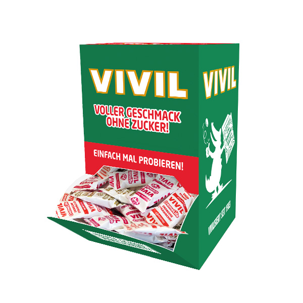 VIVIL Creme Life fruchtige Sahnebonbons ohne Zucker | Mischbox